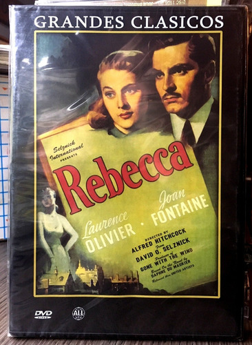 Rebecca (1940) Director: Alfred Hitchcock Dvd Nuevo, Sellado