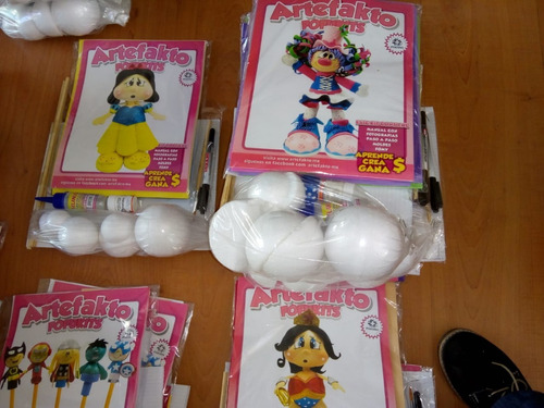 Kits De Fofuchas Para Niños Para Hacer Sus Personajes 