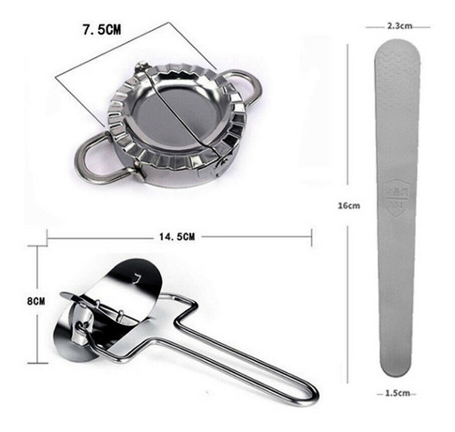 Molde Para Empanadas Acero Inoxidable
