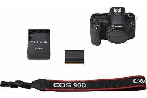 Canon Eo 90d Camara Dslr Estuche Acolchada Memoria