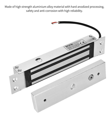 Cerradura De Puerta Electromagnética Dc 12 V 180 Kg Fuerza D