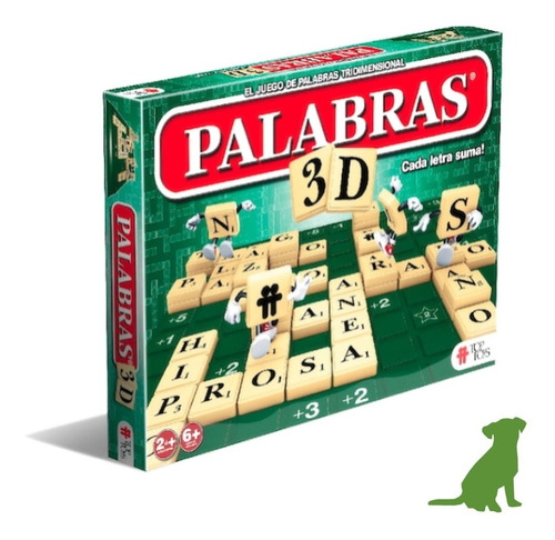 Palabras 3d (top Toys) - El Perro Verde Juegos De Mesa