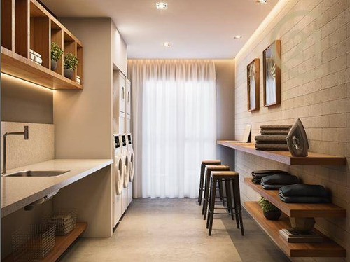Apartamento Com 1 Dormitório À Venda, 26 M² - Brooklin - São Paulo/sp - Ap23214