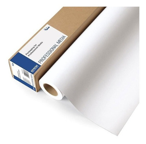 Rollo De Papel Epson S041390 Fotografico Satinado 24x100 /vc Color Blanco