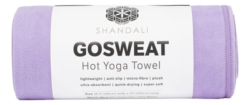 Shandali Gosweat Toalla De Yoga Caliente Antideslizante Con 