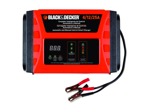 Cargador Bateria Inteligente Black Decker 2/8/25 Amp Bc25