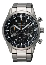 Comprar Relógio Seiko Ssb447b1 P2sx Correia Prata Bisel Prata Fundo Prata