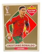Comprar Extra Stiker Cristiano Ronaldo Legend Oro Panini Qatar 2022