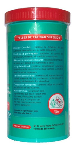 Alimento Shulet Peishe Grande Flote 350gr Peces Tropicales