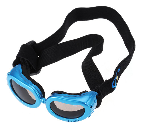Gafas De Sol Azules Impermeables Para Perros Con Protección