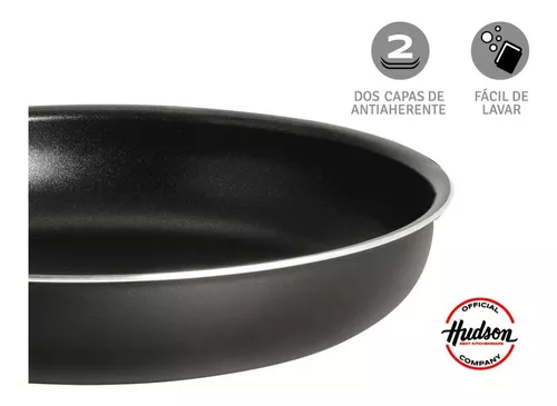 Sartén Acero De Carbono Con Antiadherente - 24 cm — Hudson Cocina