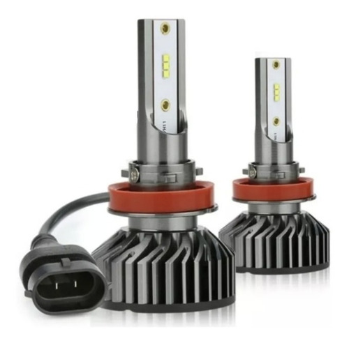 Kit Turbo De Foco Led Auto H11 15000 Lúmenes 72w Luz Blanca