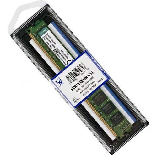 Memoria Ram Ddr3 8gb 1333mhz Non-ecc, Cl9, 1.5v, 