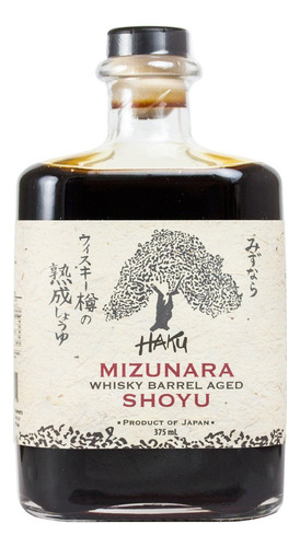 Haku, Mizunara Whisky Barrel Aged Soy Sauce, 12.68 Oz