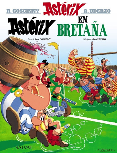 Asterix En Bretaña 8 Goscinny Uderzo Novela Grafica
