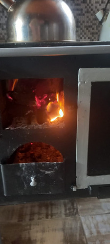 Cosina A Leña De 78 Cm De Frente