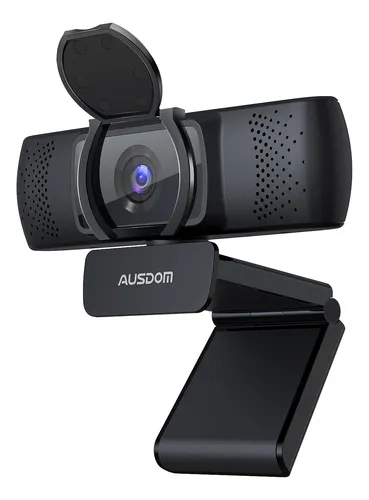Cámara Web Ausdom Af640 1080p Con Micrófono 90° Fov Usb
