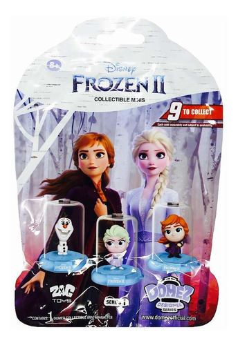 Mini Figura Colecionavel Domez Surpresa Disney Frozen 2 2147