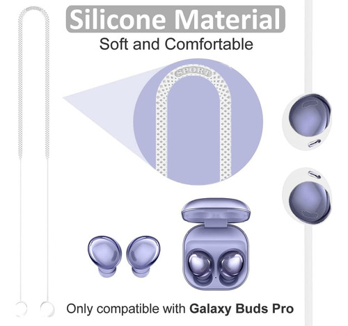 Kit De Puntas De Oreja Para Galaxy Buds Pro Sm-r190, Cordón