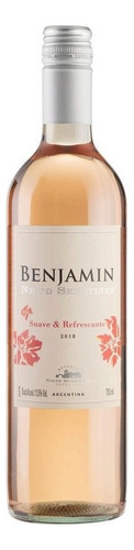 Vinho argentino Rosé suave Benjamin Nieto garrafa 750ml