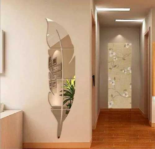 Cuadro Moderno Elegante Decorativo Marco Espejo Espejado
