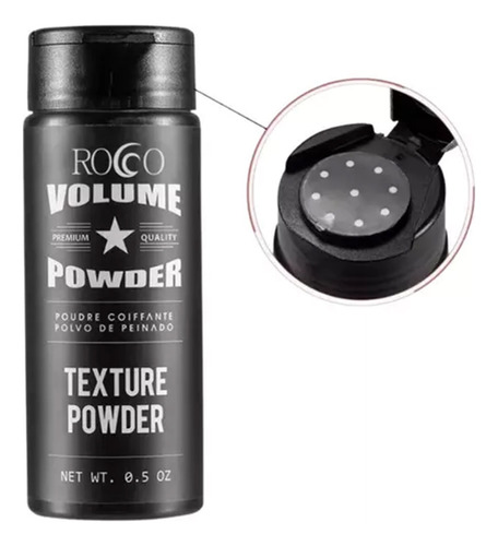 Pack X6 Polvo Texturizador Cabello Volume Powder Rocco