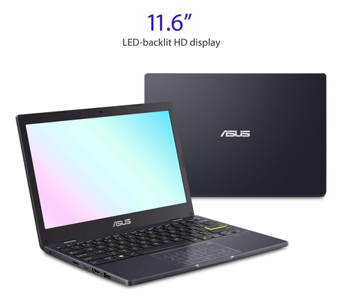 Laptop Asus Vivobook L210, 11.6, Intel Celeron N4020, 4gb Ra Black