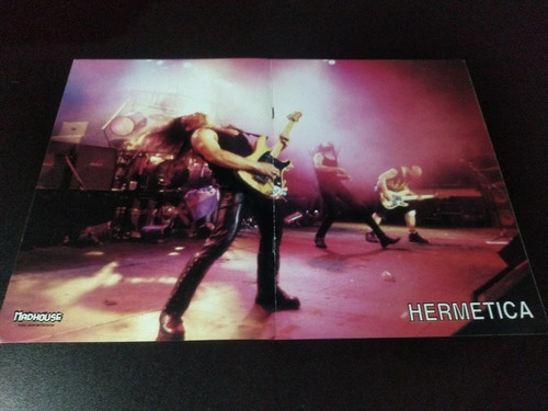 (r040) Poster Sepultura * Hermetica * 41 X 28 (Usado)