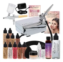 Comprar Aerógrafo Belloccio Para Maquillaje Y Bronceado Set Medium