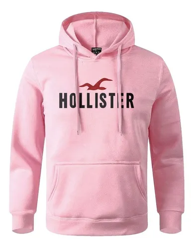 Moletom Hollister Rosa MercadoLivre