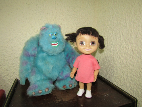 Muñecos De Monster Inc Sulley Y Boo
