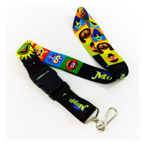 Muppets Lanyard Cordón Portagafete Correa Cinta Para Llaves