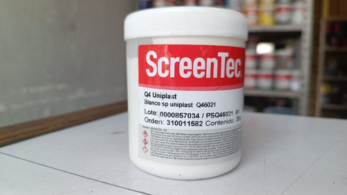 250g Blanco Uniplast Tinta Serigrafia Sanchez Plasticos