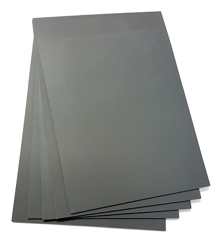 Goma Laser Para Sellos Sin Olor Gris Tamaño A4
