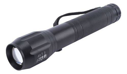 Linterna Led 3w 250lm Aluminio Profesional Etheos. Gravedadx
