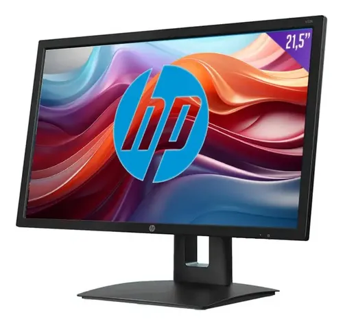 HP モニター HDMI VGAポート付き Monitor Hp 21,5 Full Hd Hdmi Vga Dp V22b Cor Preto (Novo com caixa
