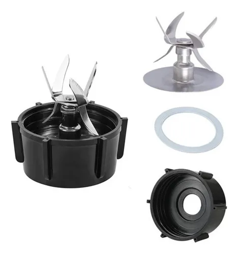 comprar Kit Compatível Oster - Base 6 Quinas + Faca 6 Lâminas C Anel