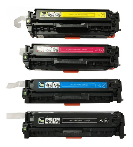 4 Toner Opcional Cp1215 1515 1518 Cm1312 Cb540 Cb541 Cb542  