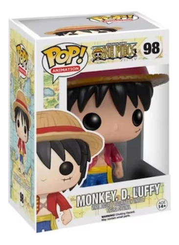 Funko Pop: One Piece - Monkey D. Luffy Caja Maltratada #98