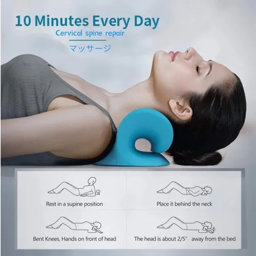 Orthopedic Cervical Pillow Relaxing Traction Massage