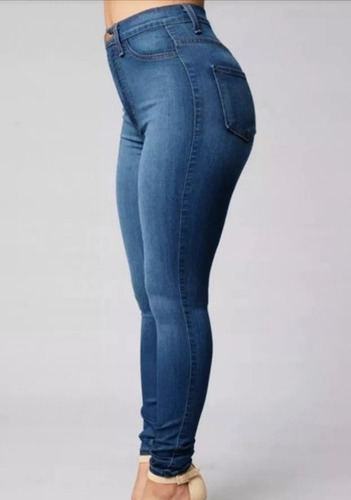 Pantalon Jeans Elaztizado Mujer Alto Talles Grandes Y Chicos De 36 Al 56 Chupin Precio Directo De Fabrica 