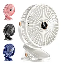 Comprar 3 En 1 Ventilador De Escritorio Zling ZL-fs001jz Con Pantalla Digital Y Luz 5 Velocidades 2 Niveles De Iluminación Color Blanco