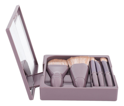 Juego De Brochas De Maquillaje Pequeñas, 5 Unidades, Ergonóm