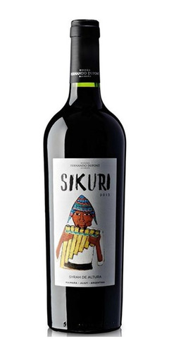Imagen 1 de 1 de Vino Sikuri Syrah De Altura 750ml - Casa Otamendi