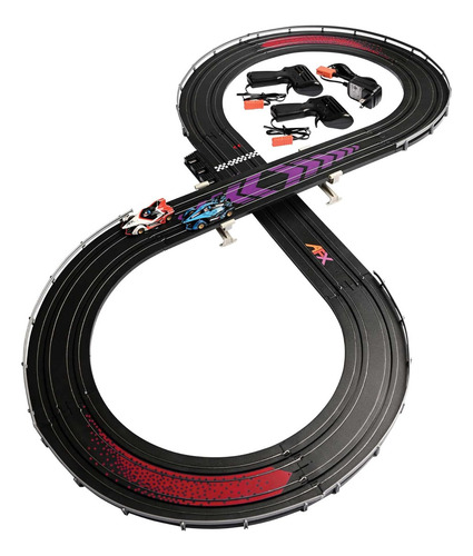 Pista De Autorama Afx Track Pack 26 Peças Profissional