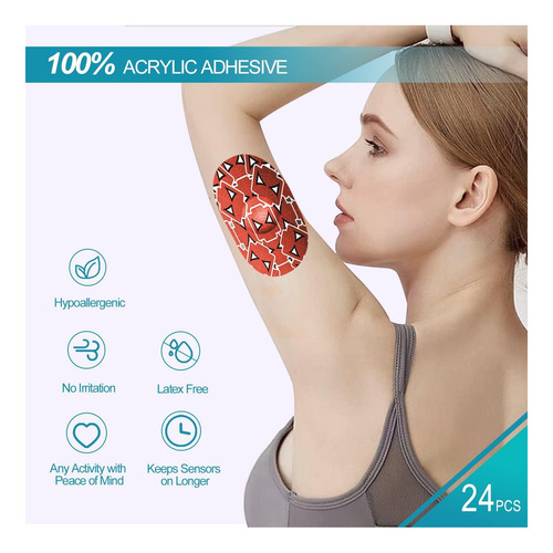 Parches Adhesivos Para Abbott Freestyle Libre Y Para Sensor
