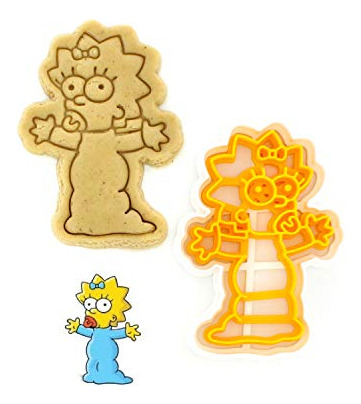 Cortador De Galletas 3dforme Maggi Simpsons, Molde Para