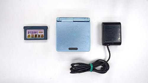 Consola Nintendo Game Boy Advance Sp Pearl Blue