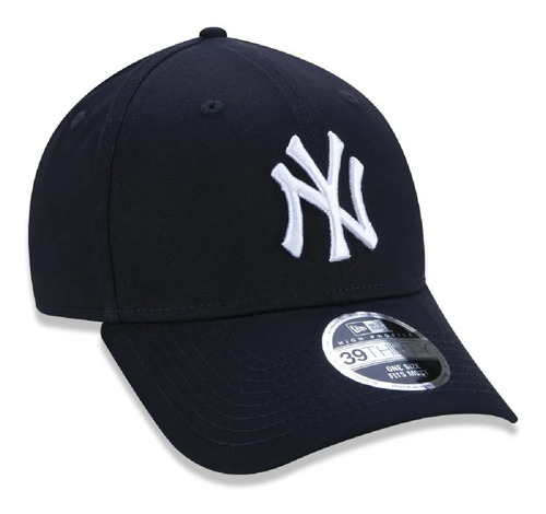 Boné New Era Aba Curva Ajustável Mlb New York Yankees Basic