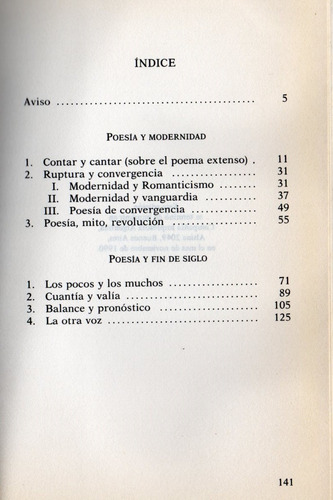 Otra Voz, Poesia Y Fin De Siglo / Modernidad - Octavio Paz